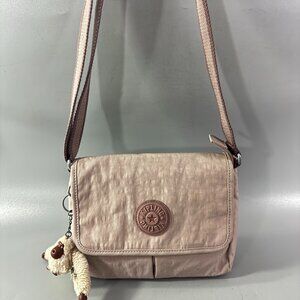 Kipling Shayna Crossbody Small Shoulder Bag, Light Pink